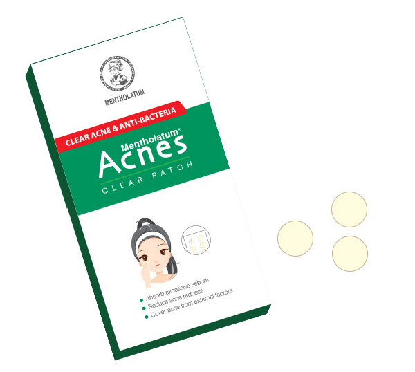 2.	Miếng dán mụn Acnes Clear Patch – Điều trị, che phủ mụn hiệu quả 