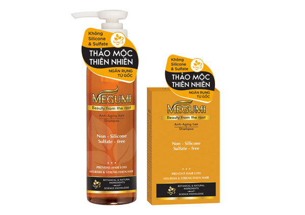 Dầu gội Megumi công thức cải tiến