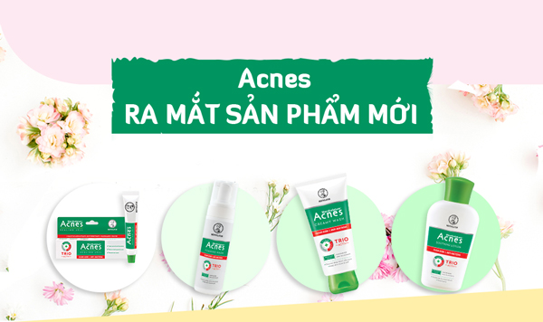 Acnes ra mắt sản phẩm mới