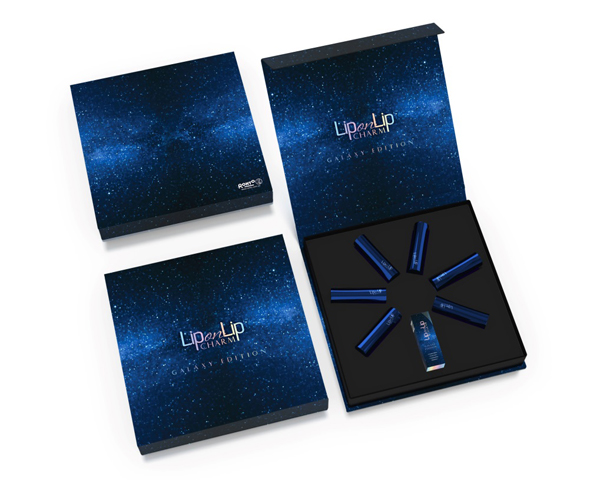Hộp quà tặng son Collagen Lip on Lip Charm Galaxy Edition