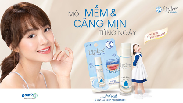 Môi mềm & căng mịn từng ngày