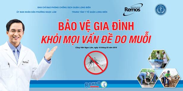 Remos - Bảo vệ gia đình bạn khỏi mọi vấn đề do muỗi